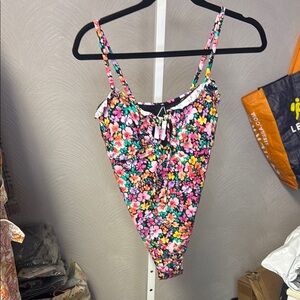 Floral One-Piece Swimsuit